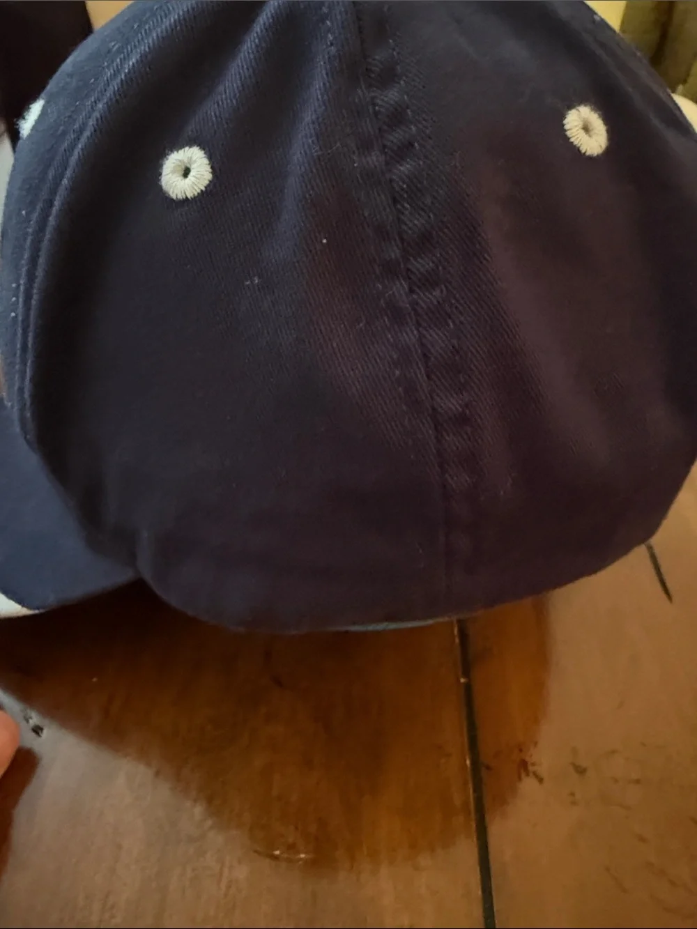 Navy and Cream Baseball Cap - Home Oil & Gas Company Inc.